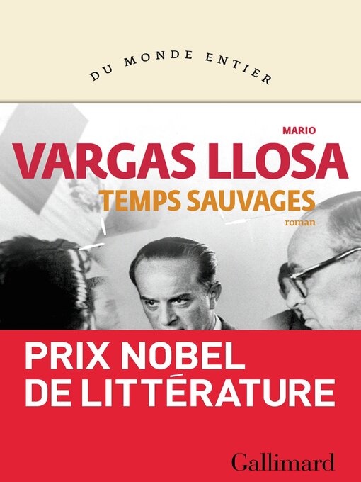 Title details for Temps sauvages by Mario Vargas Llosa - Available